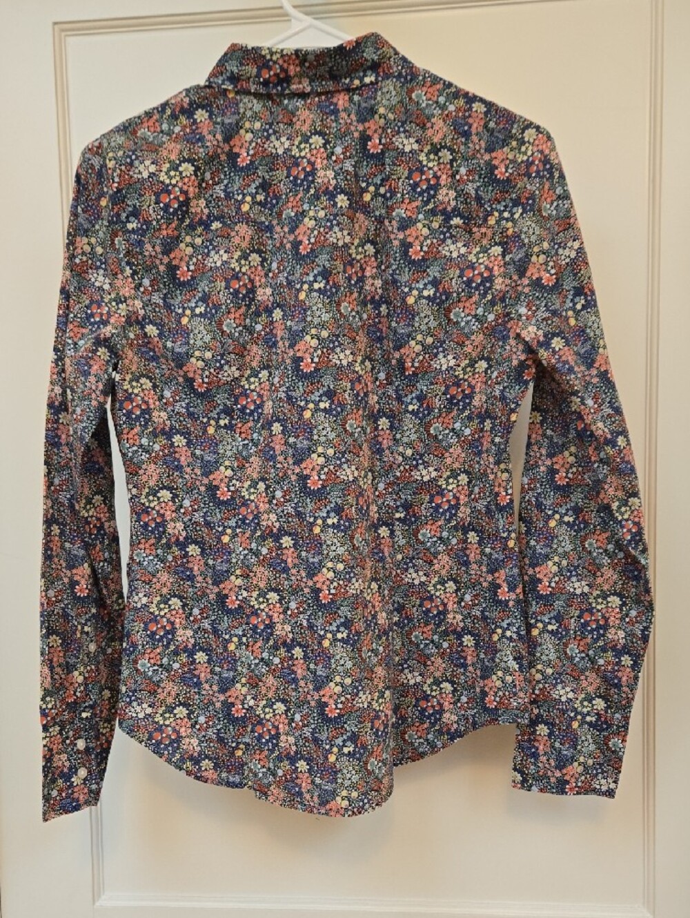 J. Crew Liberty Of London Floral Multicolored Button-Down Shirt - Picture 3 of 6